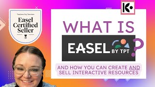 What is Easel by TPT Teachers Pay Teachers Create and Sell Interactive Lessons onlineteacher [upl. by Darda]