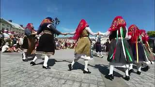 61st Festival of Beskidy Highlanders Week of Culture  Zywiec Street Parade [upl. by Ekusoyr743]