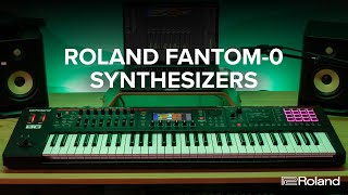 Roland FANTOM0 Series Synthesizers  FANTOM06 FANTOM07 FANTOM08 [upl. by Eiral]