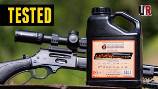 TESTED Hodgdon LEVERevolution Powder [upl. by Kram884]