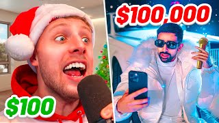 SIDEMEN 100000 vs 100 CHRISTMAS SONG [upl. by Anaes145]