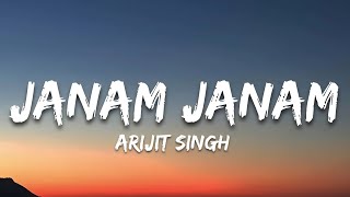 quotJanam Janamquot Song With Lyrics Hindi  Dilwale  Arijit Singh  Antara Mitra  Pritum  SRK [upl. by Camilo]