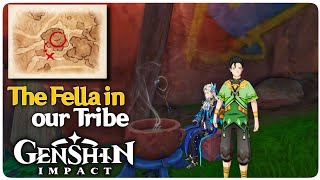 Natlan  ENTER THE FELLA IN OUR TRIBE  Genshin Impact 50 [upl. by Anauqal]