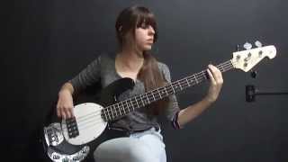 Lana Del Rey  West Coast Bass Cover tabs [upl. by Mairam660]