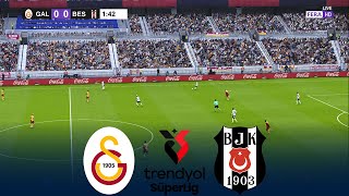 CANLI 🔴 Galatasaray vs Beşiktaş  Derbisi Süper Lig 20242025  Full Match  FL 2025 Gameplay [upl. by Airehtfele497]