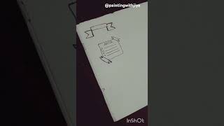 planner doodle sketch  part  2 art youtube love doodle Paintingwithjiya [upl. by Bonilla253]