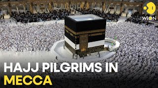 Hajj 2024 LIVE Millions flock to Saudi Arabia for Hajj pilgrimage  Saudi Arabia LIVE  WION LIVE [upl. by Nakasuji]