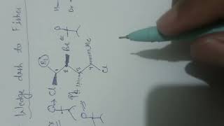 Convert to Fisher projection from wedge dash projection csir NET gate jam stereo chemistry [upl. by Mendelsohn863]