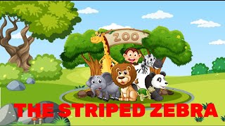 The Striped Zebra Kindergartens Nursery Rhymes  Rhymes  Zebra zebra [upl. by Towland]