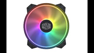 My Cooler Master Masterfan MF200R 200mm ARGB Computer Fan Review [upl. by Murvyn]