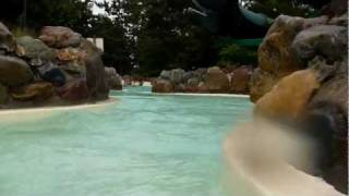 Center Parcs De Vossemeren  Wildwasserbahn Wildwaterbaan [upl. by Tedmund]