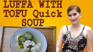 How to Cook Luffa SoupFish with Tufo Soupfood lovers [upl. by Monti]