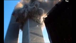 Terrifying Close Up Street Level Shot of First World Trade Center Collapse September 11th 2001 [upl. by Sig]