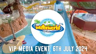 Waterworld Aqua Park  Media Event July 2024 [upl. by Phionna]