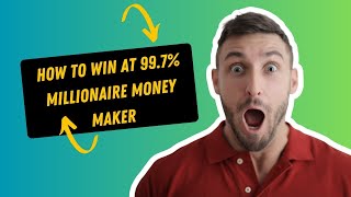 BACCARAT STRATEGY HOW TO WIN AT 997 RATIO MILLIONAIRE MONEY MAKER baccarat casino gaming [upl. by Odlareg]