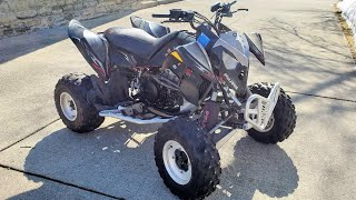 Crazy Modded Out Polaris Outlaw 500 Quad Find Will It Run [upl. by Irroc]