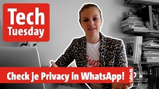 Check snel of jouw WhatsAppgegevens privé staan EDITIE NL [upl. by Aneis]