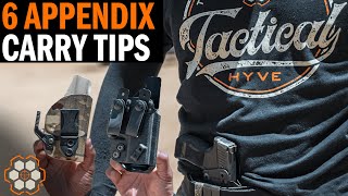 6 Tips For Better Appendix Carry with Tactical Hyve [upl. by Sivraj422]