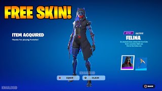 How To Get Felina Skin amp Felinas Claw Pickaxe FREE In Fortnite Unlocked LEGO Felina Levels Gained [upl. by Acacia]