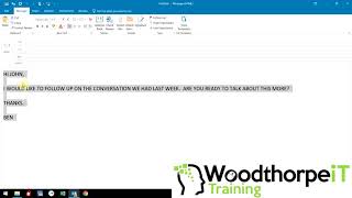 Outlook and Word  Change Case Keyboard shortcut [upl. by Paloma64]