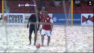 Nigeria vs Egypt Beach Soccer Football Highlights 15042015 [upl. by Ayekel953]