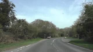 Driving On The A44 Leominster Herefordshire To Worcester Worcestershire England 6th April 2015 [upl. by Hamer]