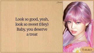 BLACKPINK  Ice Cream with Selena Gomez Easy Lyrics [upl. by Rehpretsirhc413]