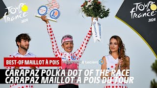 Highlights ELeclerc Polka Dot Jersey  Tour de France 2024 [upl. by Lihp]