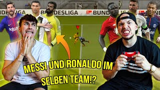 RONALDO amp MESSI IN EINEM TEAM FIFA CHALLENGE [upl. by Ardaed817]