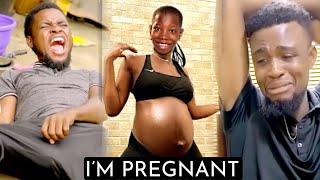 Emmanuella In Tears  IM PREGNANT PLEASE Funny Mark Angel Comedy Video [upl. by Chiquia]