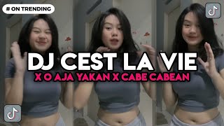 DJ CEST LA VIE X O AJA YAKAN X CABE CABEAN VIRAL TIKTOK [upl. by Borroff]