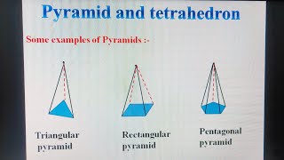 Pyramids and tetrahedron basic questions [upl. by Elbag]