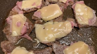 SCALOPPINE CON PROSCIUTTO E FORMAGGIO di Betty e Marco  Ricetta facile e veloce [upl. by Ohl]