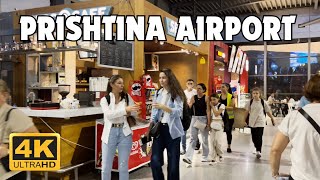 Aeroporti i Prishtines  September 2024 Walkaround 4K [upl. by Lela227]