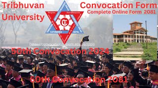 TU 50th Convocation Form Online 2024  FillUp Convocation Form 2081 Online  Successfully [upl. by Alih659]