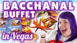 The BEST Vegas buffet Bacchanal Buffet Las Vegas full review [upl. by Ahseirej]