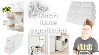 NEW Kmart organisation and storage shop with me 2024 [upl. by Kristan]