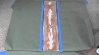 How to make a wood grain design on concrete [upl. by Brezin]