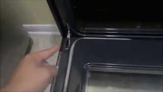 How To Remove The Oven Door On A Frigidaire Electric Stove Useful For Cleaning [upl. by Collyer]