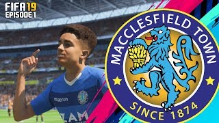 FIFA 19 MACCLESFIELD TOWN RTG CAREER MODE  1 STARTED FROM THE BOTTOM [upl. by Averil]