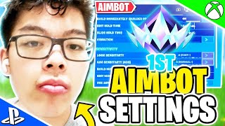 AsianJeffs Controller Settings Feel Like HACKING 🎯😈 500 Aim Assist✅ [upl. by Nerehs]