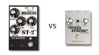 Pete Cornish ST2 vs Vertex Steel String [upl. by Selassie]