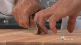 How to Hold a Knife  Properly Using a Chefs Knife [upl. by Ahael]