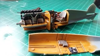 Eduard 148 Scale Albatros DIII amp How to Paint Wooden Effect on Scale Models  Part 1 [upl. by Nissa]