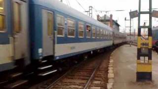 IC 716  MĂVTR TRAXX 480 001 engine in Budapest [upl. by Ocirederf]