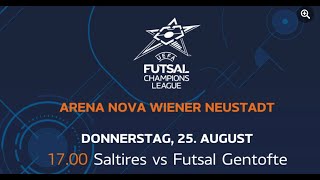 CL Saltires  Futsal Gentofte [upl. by Ynnaffit]