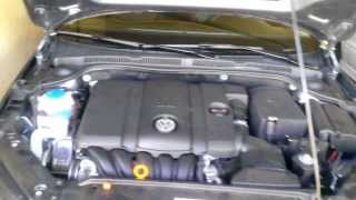 How to remove engine cover 2011 VW Jetta SE MKVI [upl. by Akenot]