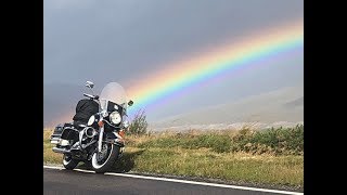 HOGGING THE HIGHLANDS Ep6 ScotlandDay 6 Ullapool to Edinburgh on a Harley Davidson Police Bike [upl. by Nolra252]