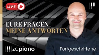 Live Piano Coaching – Eure Fragen meine Antworten – Fortgeschrittene [upl. by Luwana]