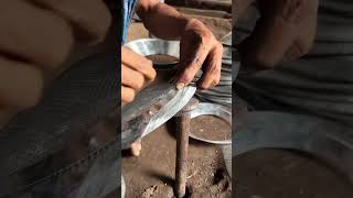 SKIMMER SPOON 1 spoon steel youtubeshorts shortvideo viralvideo machine amazing handmade [upl. by Kamal106]